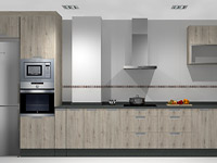 Cocina 3D modelo 1